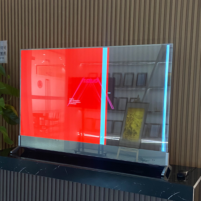 Transparent OLED Display Advertising OLED Screen Flexible Display Screen Digital Signage