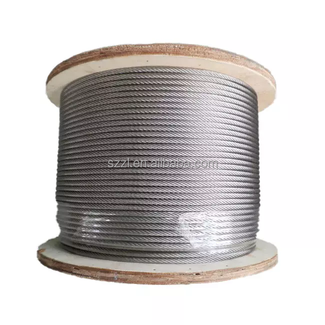 8mm 10mm 12mm Elevator Parts Steel Wire Rope