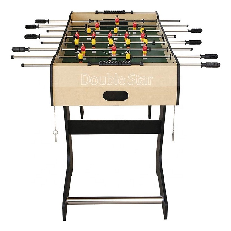 Manufacturer Low Price Family Sports 4Ft Football Table Game Soccer Folding Foosball Table