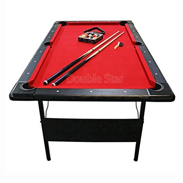 Factory Direct Sales Indoor Home Use Billiard Snooker 6Ft Folding Portable Pool Table