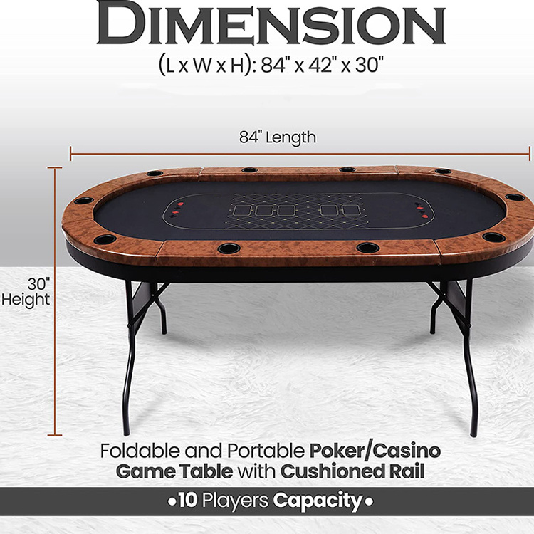 Modern Luxury Custom Gambling Poker Table