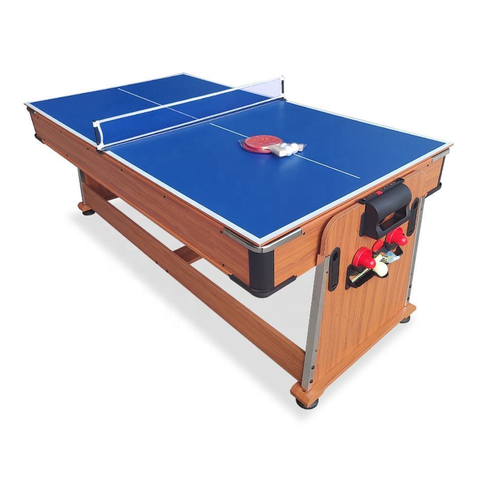 4 In 1 Multifunction Pool Table Game Table Indoor Billiards Tables