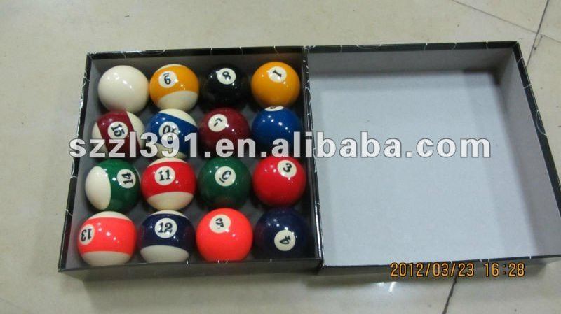 Factory direct sales Billiard Pool Ball 16 balls 2-1/4