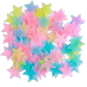 Custom Home Decor Kids Ceiling Wall Room Fluorescent Fairy Luminous Star Glow Stickers