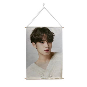 HOT Sale Decorative Cotton Canvas Hanging Scroll Banner for party