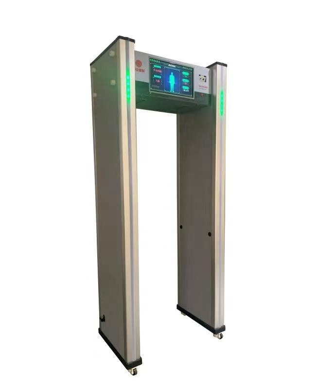 AI  Metal Detector  Security System  Walk Through Body Scanner