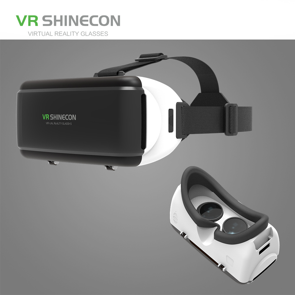 Multi-fountion Virtual 3D Game Movie VR Glasses Compatible With 3.5-6inch Smartphones VR