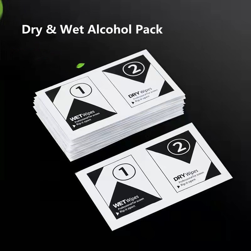 Environment-friendly Installation Kits Cleaning kit Install Mobile Phone Tablet Watch Tempered Glass Screen Protector