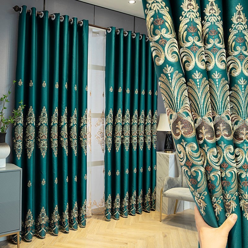 Rideau Pour Rideaux Salon De Maison Luxe Cortinas Para La Sala Turkish Luxury Blackout Curtain For The Living Room