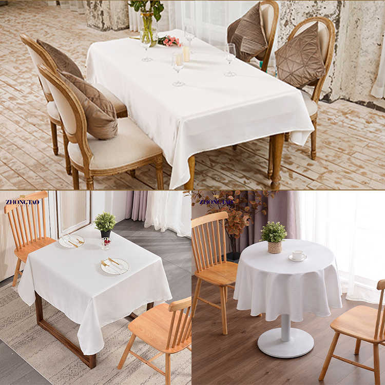 Manteles Para Boda Antimanchas Mesa Nappes De Table Rectangulaire Satin White Table Cloths Tablecloths Rectangle Table Covers