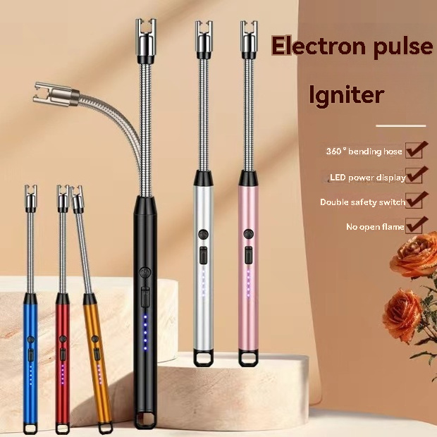 Extended Igniter Kitchen Gas Stove Natural Gas Igniter Electronic Charging Igniter Lighter