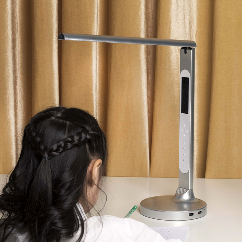 table study lamp sitting body usb charging led light luxury table standing side with touch control study led table lamp