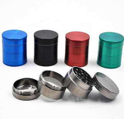 manual herb grinder dry spice tobacco grinder metal four-layer zinc alloy tobacco grinder