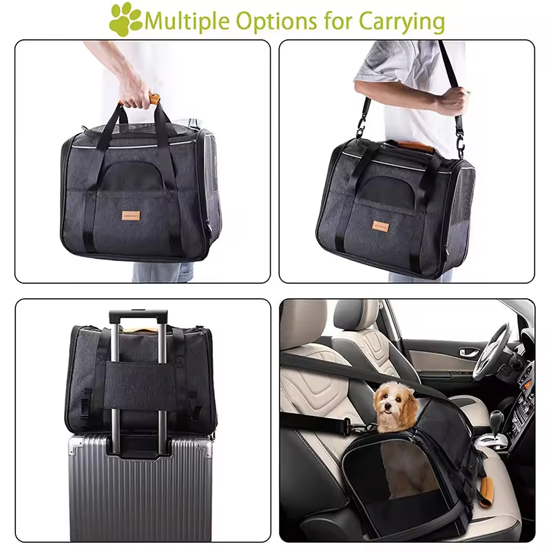 Pet travel Carrier bag Backpack Dropshipping Airline Approved Large Pet Dog Carrier for Medium Large Dogs Pet Carrier backpack