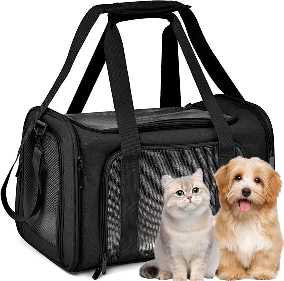 Pet Travel Carrier bag Backpack dog Carrier Bag Puppy Cat Small Animal Travel Bike Seat For Basket Cycling Hiking Accessories