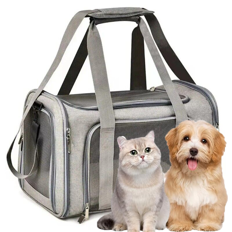 Pet Travel Carrier bag Backpack dog Carrier Bag Puppy Cat Small Animal Travel Bike Seat For Basket Cycling Hiking Accessories