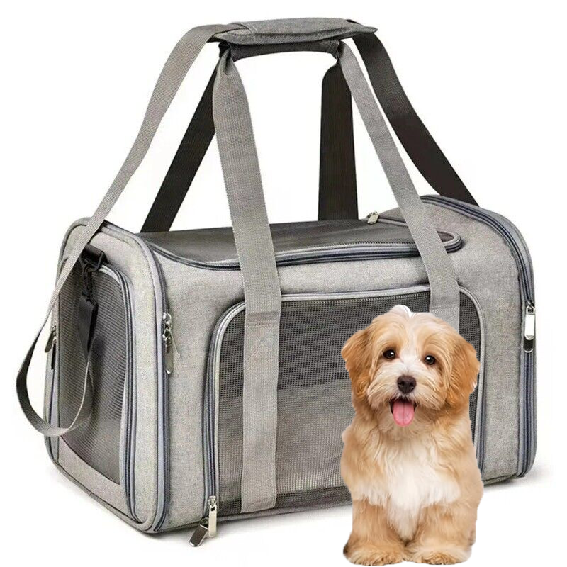 Pet Supplies Travel Carrier bag Backpack Custom Eco Friendly Airline Approved Expandable Travel Bag Carrier Cat Dog Pet Backpack