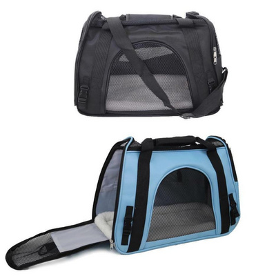 Pet Carrier Dog Cat Travel Cage Foldable Hand Shoulder Bag Soft Crate Puppy