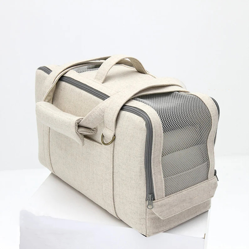 Outdoor Travel Canvas pet supplies Comfort Pet Bag to fly with your pet for dogs, cats, pets and puppies dog accessories