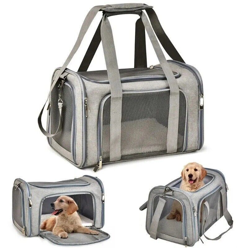 Pet Supplies Travel Carrier bag Backpack Custom Eco Friendly Airline Approved Expandable Travel Bag Carrier Cat Dog Pet Backpack