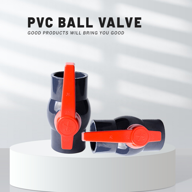 Best Selling Ball Valve Pvc Ball Valve for Water 4 6 8 Inch Customized OEM Standard Plumbing Injection Molding Manual Valve