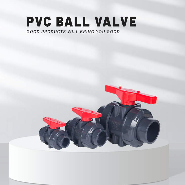 Best Selling Ball Valve Pvc Ball Valve for Water 4 6 8 Inch Customized OEM Standard Plumbing Injection Molding Manual Valve