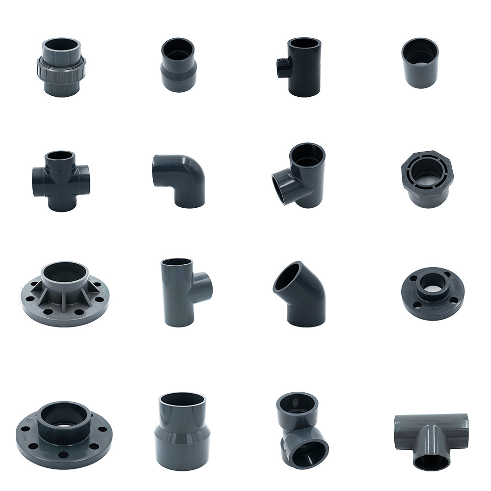 upvc pipe fittings pvc supplier popular pvc water pipe fitting coupling factory price pvc pipe ppr fittings union