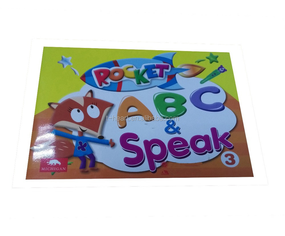 ABC speaking preschool english children audio rocket book