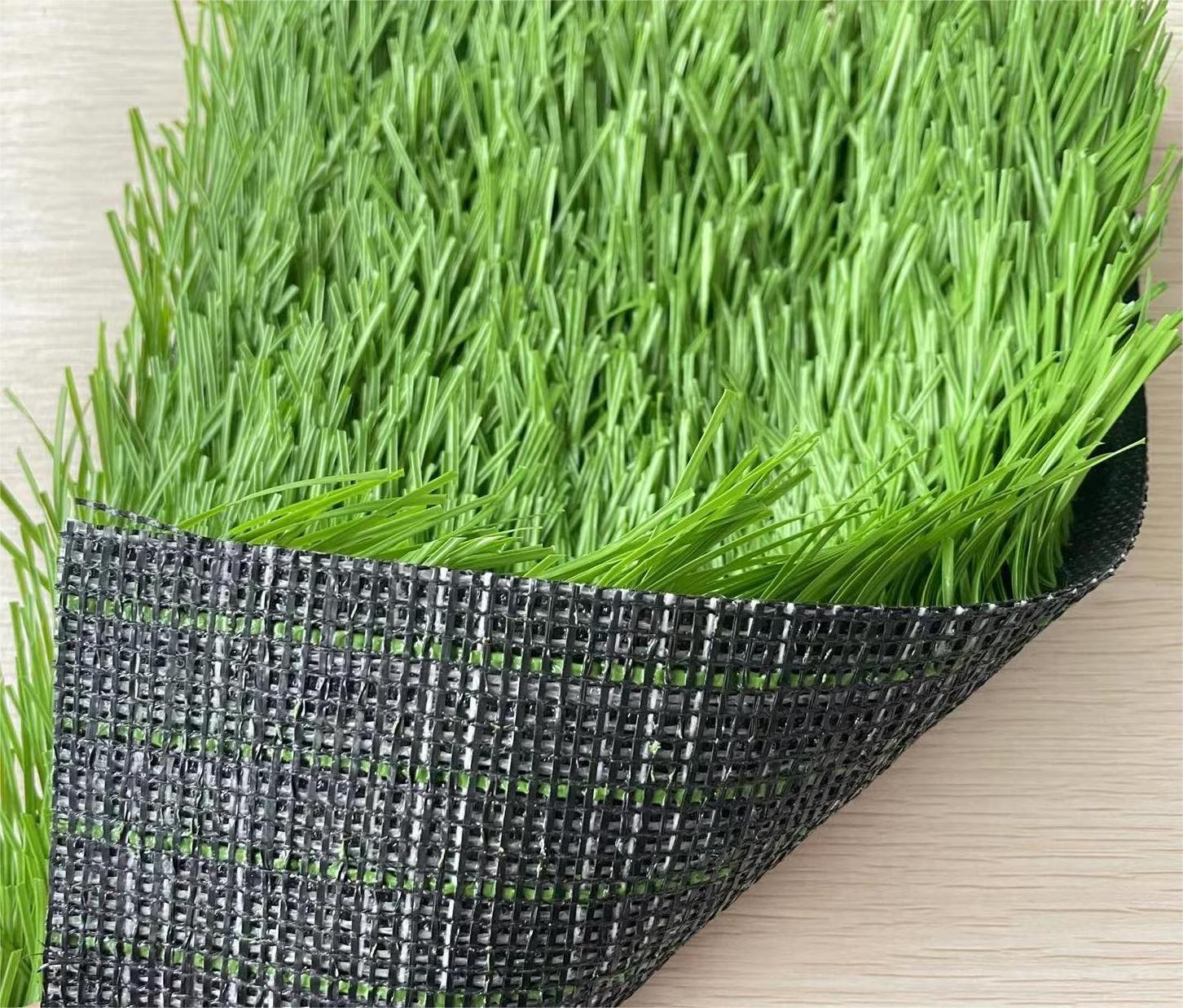 Tianlu New Composite White Green Football Artificial Grass Sports NO SBR Soccer Turf from China