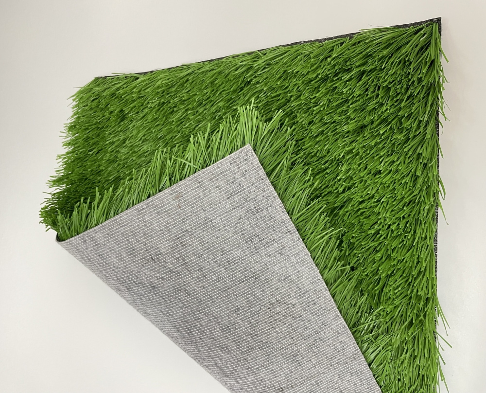 Tianlu 15 Stitches Soccer Artificial Grass New Composite Football Turf with Gray PET Backing from China