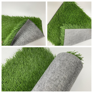 Tianlu 15 Stitches Soccer Artificial Grass New Composite Football Turf with Gray PET Backing from China