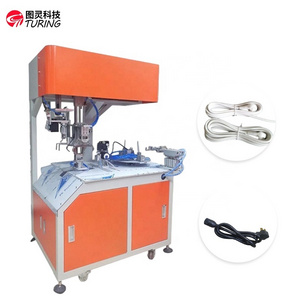 TR-218 Fully Automatic Coiling Cable Winding and Wire Tying Machine Data Cable Tie Machine Manufacturer