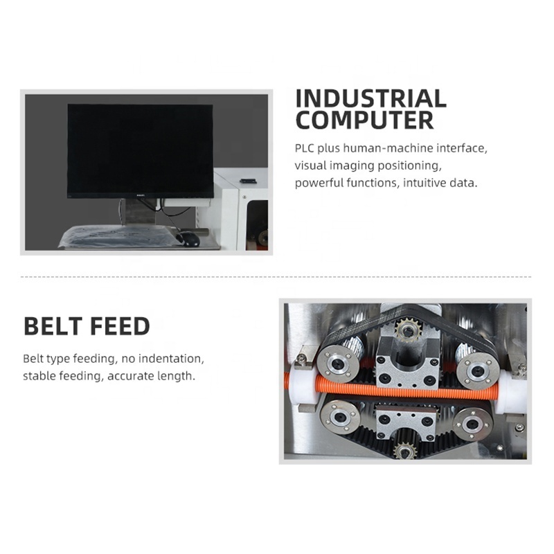 TR-1200YS Automatic Plastic Tube Pipe Cutting Machine Small Tube Cutter  Automated Corrugated Cutter for Pipe Tape Cutting