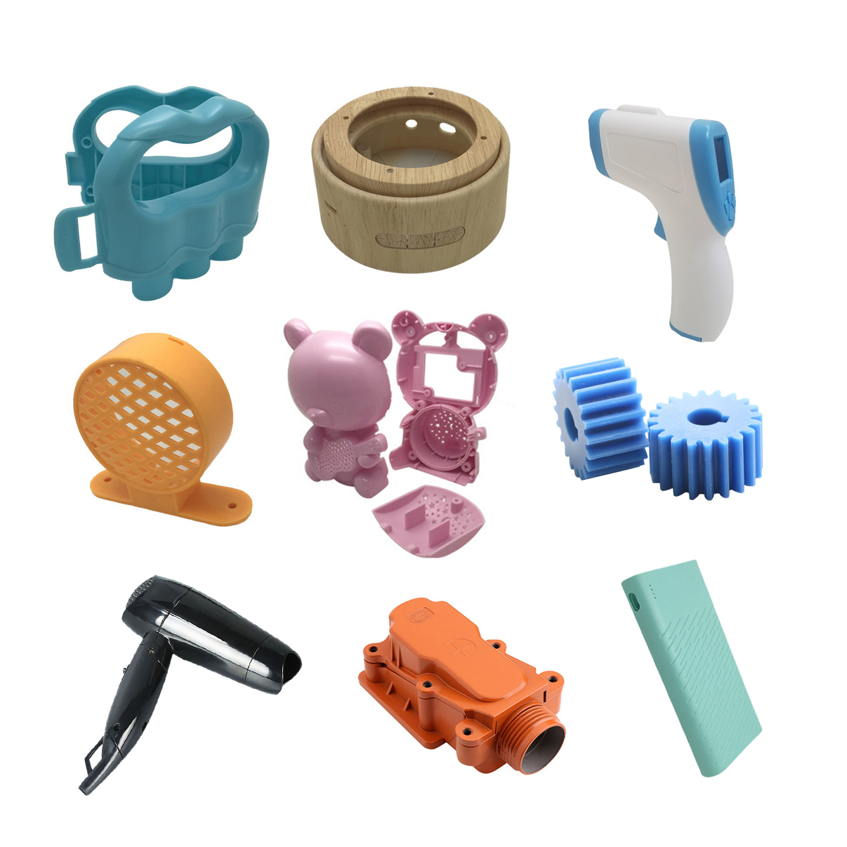 Customized High Precision TPU PPE ABS Injection Molded PVC Injection Molding Parts Special Shaped Parts