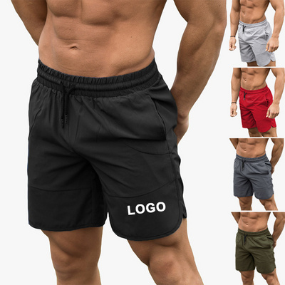 Custom logo print nylon shorts men summer sport athletic basketball running shorts gym sweat workout men's shorts short for men