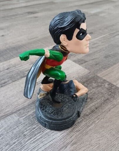 Classic Movie Character Figurines Headstrong Heroes Dynamic Flying Statue Bobble Head Hand Crafted Multi Color Bobblehead Statue