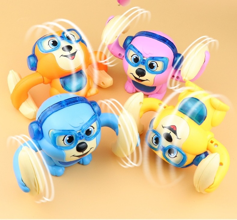 2023 Hot Sale Baby Voice Control Rolling Toys For Children Music Dolls Kid's Toys Sound Control Rolling Toys For Kids