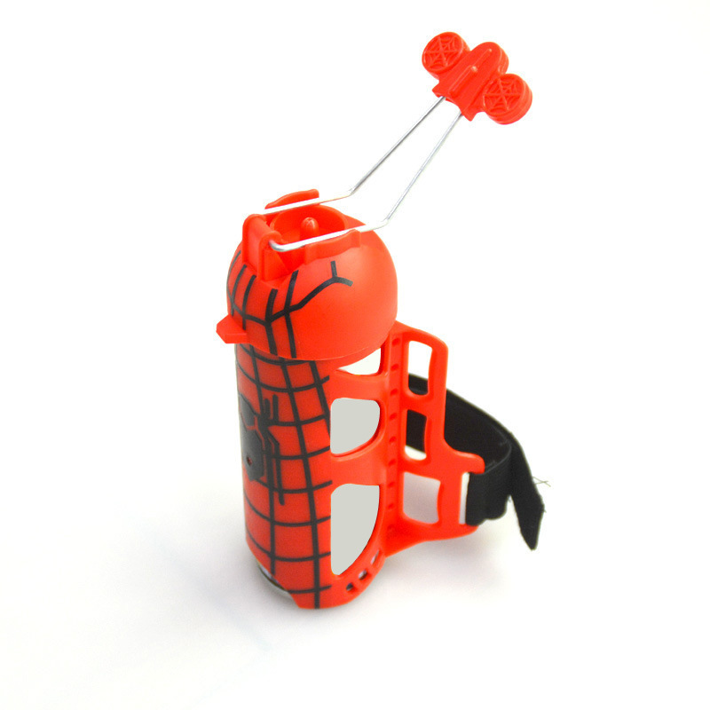 Hot sales Spider Toys Plastic Cosplay Wall Attachable Sucker Launch Costume Toys Spider-man Web Shooter Educational Toys