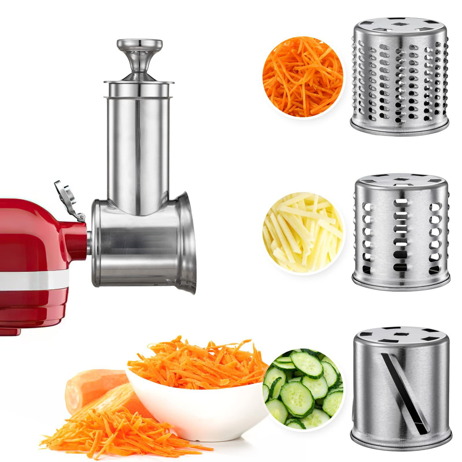 Hot sales Food Meat Grinder for Kitchen Stand Mixers SM-50 Sausage Stuffer/Grinding Plates/Grinding Blade Accessory