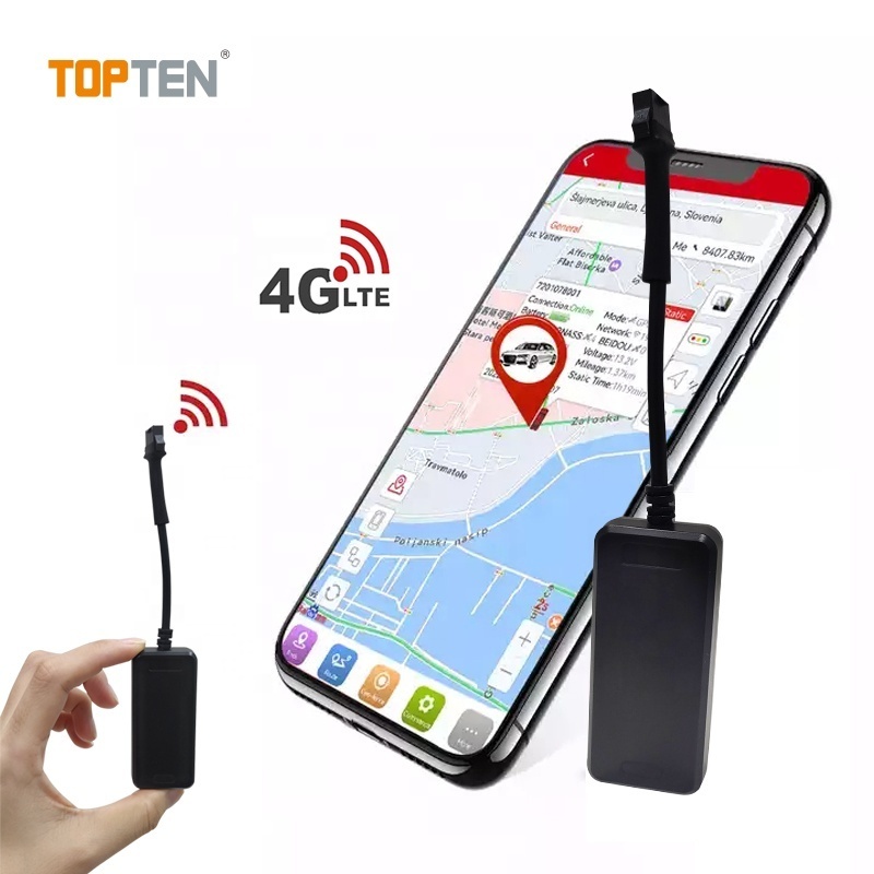 GT50 4G LTE Vehicle GPS Tracker for Car Bike Anti Theft Geo-fence History Track Gps Motorcycle Tracker