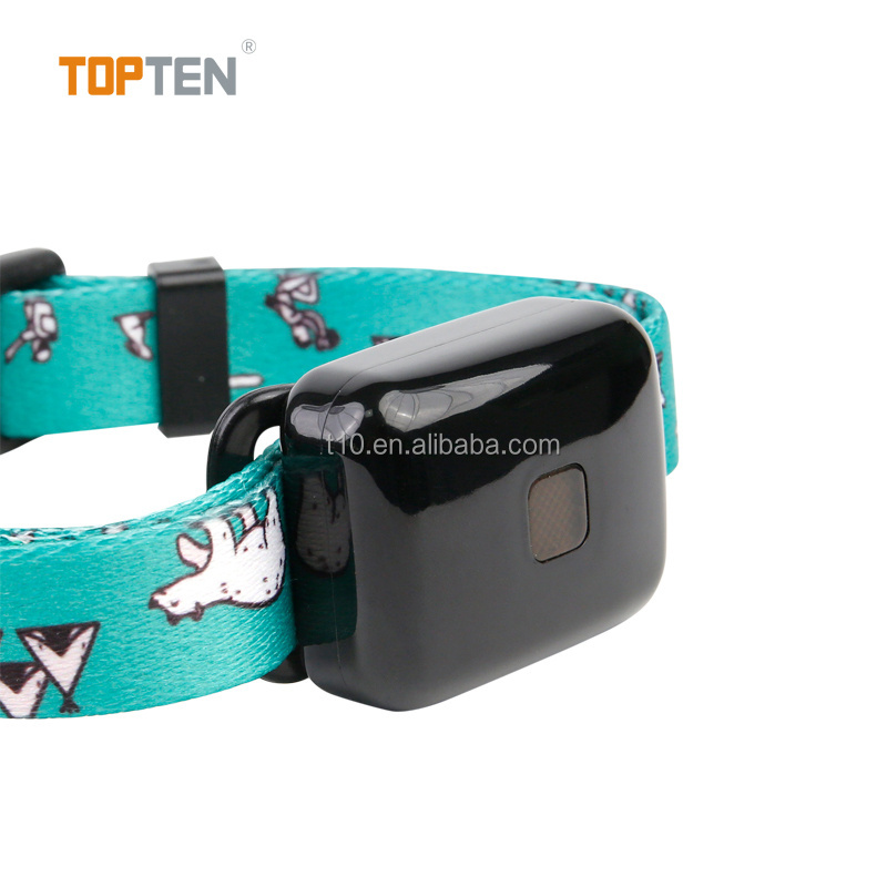 Topten PT07 New Waterproof IPX7 GPS Pet Dog Training Tracker Collars for Hunting Dogs