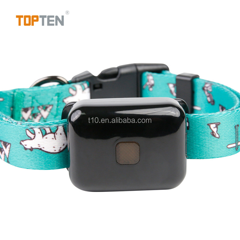 Topten PT07 New Waterproof IPX7 GPS Pet Dog Training Tracker Collars for Hunting Dogs