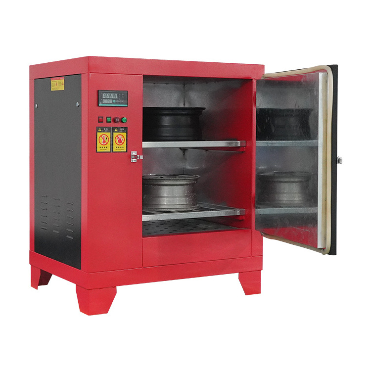 Small Powder Coating Oven for car wheel WSB660 powder coat oven cabinet