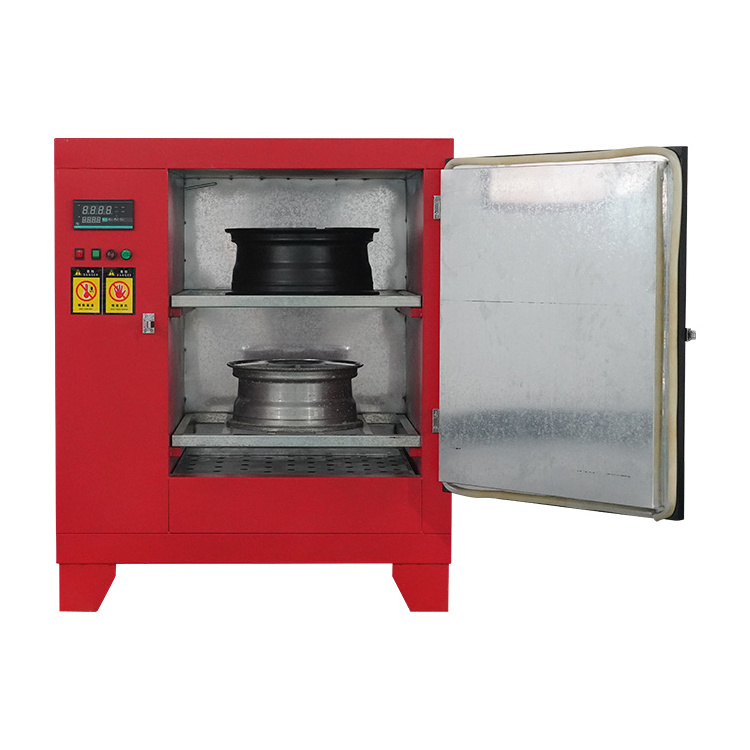 Small Powder Coating Oven for car wheel WSB660 powder coat oven cabinet