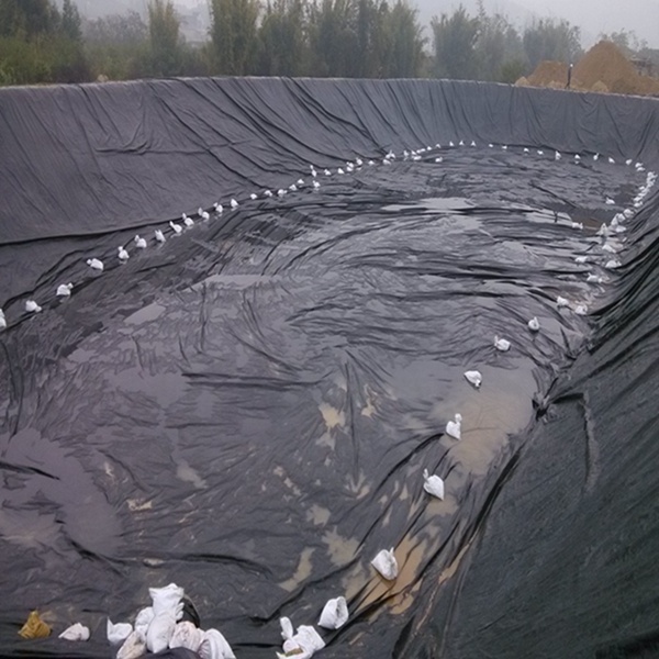 0.5mm 0.75mm 1mm HDPE Geomembrane Pond Liner For Fish Ponds / Mulch Film Price