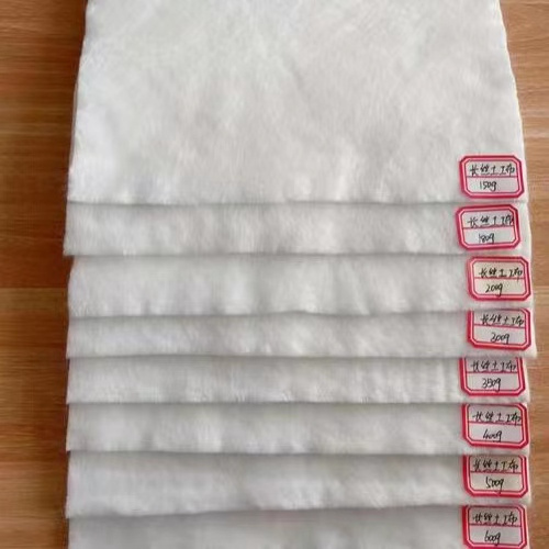 nonwoven pp pet filament needle geotextile filter geotextiles fabric for soil stabilization