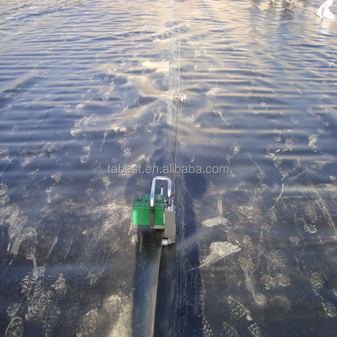 Fish Breeding Pond Liner / 0.5mm 0.75mm 1.0mm Hdpe geomembrane Price Fishing Farming Tank