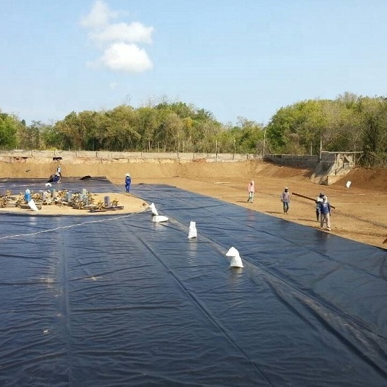 1mm 1.5mm  hdpe geomembrane pond liner / waterproofing  for irrigation project