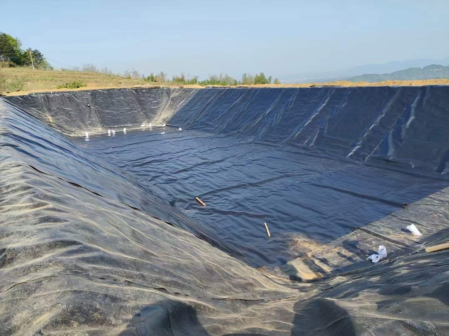 lake liners hdpe geomembrane / waterproof geomembrane / impermeable pond liners