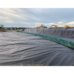 1.5mm liner price hdpe black rolls geomembrane / Smooth liner for containment applications